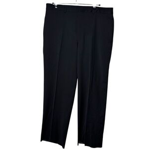 Banana Republic Pants Mens 35x30 Black 100% Wool Dress Slacks Cerruti Straight